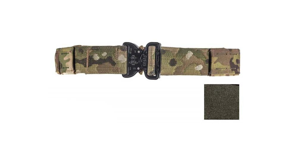 Raptor Tactical ODIN Duty Belts Mark IV, COBRA 45 buckle, Small, 3GUN Stiffness, Cobra 45 Buckle, Ranger Green, Small, ODIN-MK4-RG-45-3G-SM