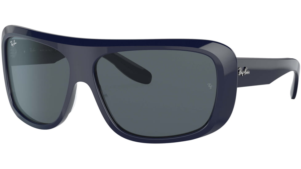 Ray-Ban Blair RB2196 Sunglasses, Blue Lenses, Blue, 61, RB2196-1321R5-61