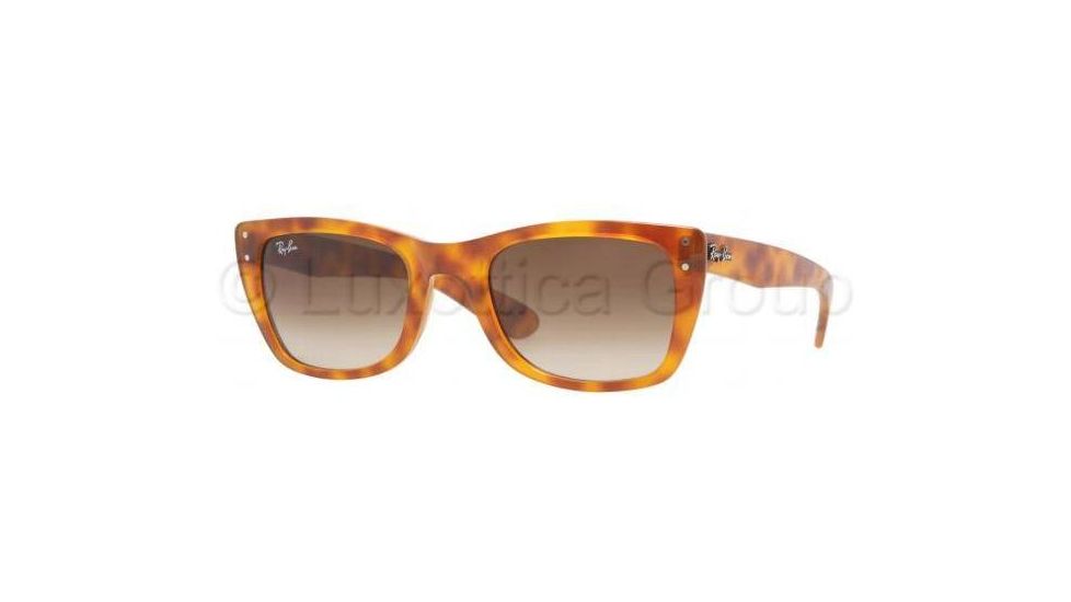 Ray-Ban Caribbean Prescription Sunglasses RB4148 RB4148-803-51-5222 - Lens Diameter: 52 mm, Frame Color: Yellow Havana