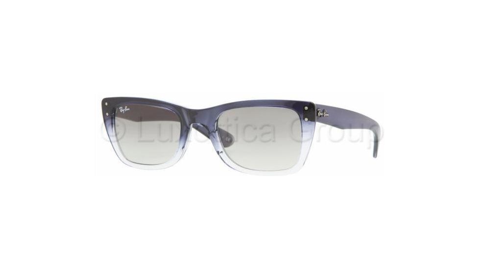 Ray-Ban Caribbean Prescription Sunglasses RB4148 RB4148-822-32-5222 - Lens Diameter: 52 mm, Frame Color: Blue Gradient Transparent