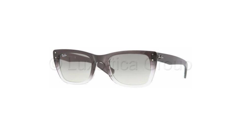 Ray-Ban Caribbean Prescription Sunglasses RB4148 RB4148-823-32-5222 - Lens Diameter: 52 mm, Frame Color: Gray Gradient On Transparent