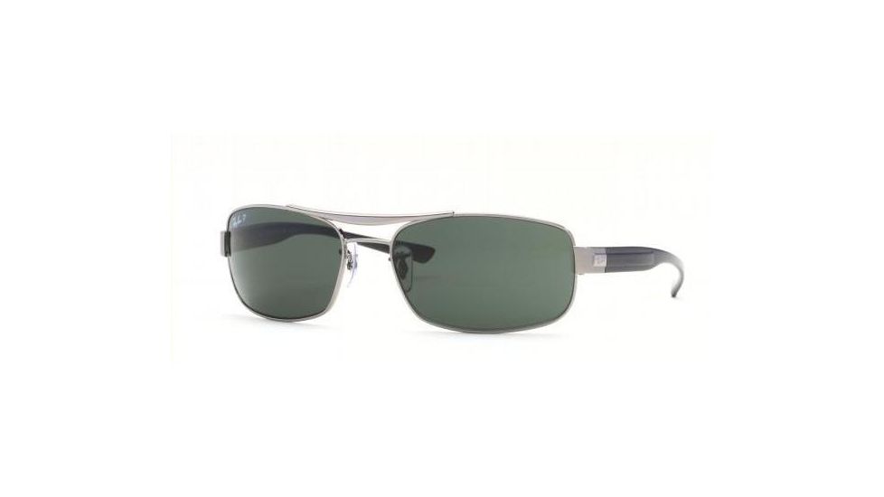 Ray-Ban RB3302-014-5818 Sunglasses with No-Line Progressive Rx Prescription Lenses 58 mm Lens Diameter / Brown Frame
