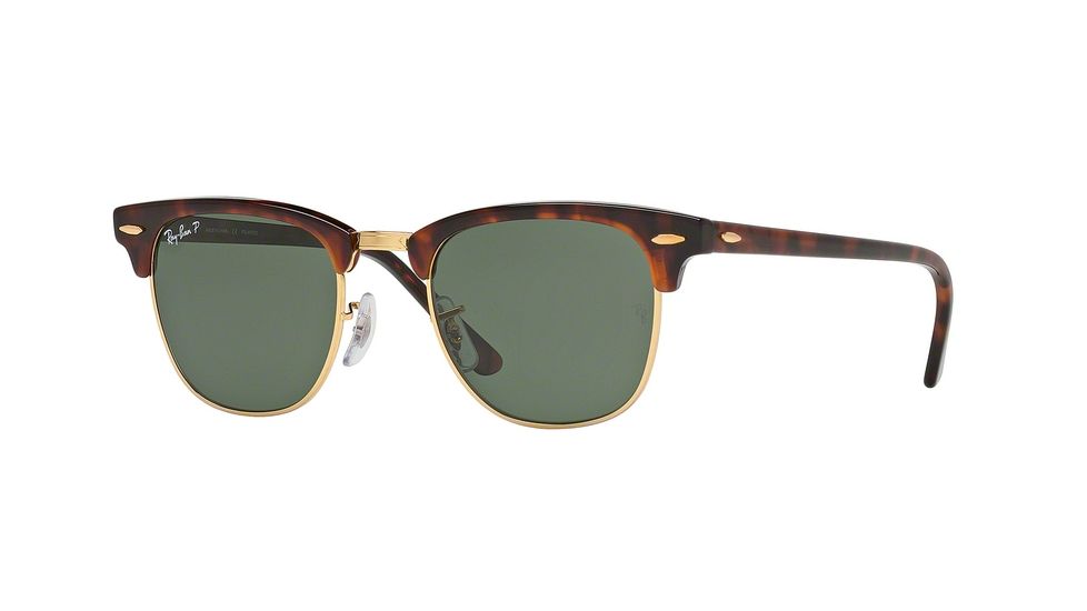 Ray-Ban Clubmaster Bifocal Sunglasses, 51mm, Red Havana, RB3016-990-58-51-BI