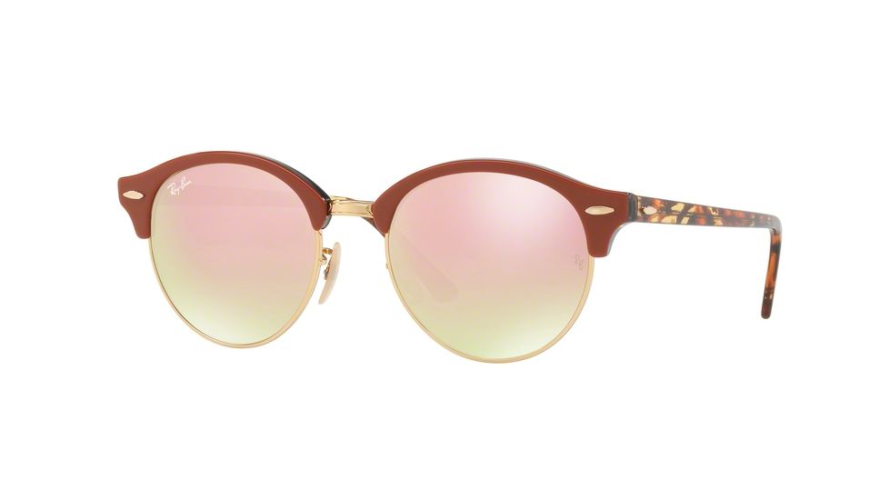Ray-Ban RB4246 Single Vision Prescription Sunglasses, 51mm, Brown, RB4246-2207OE-51-SV