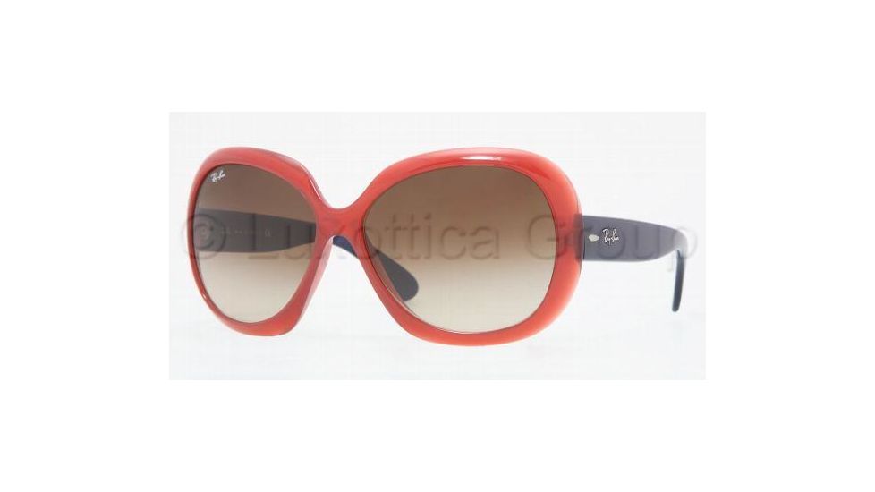 Ray-Ban Jackie OHH II Prescription Sunglasses RB4098 RB4098-762-13-6014 - Lens Diameter: 60 mm, Frame Color: Opal Red