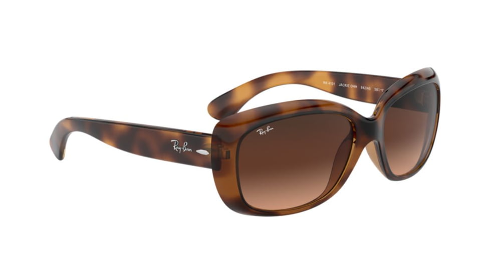 Ray-Ban Jackie OHH Sunglasses RB4101 642/A5-58 - , Pink Gradient Brown Lenses