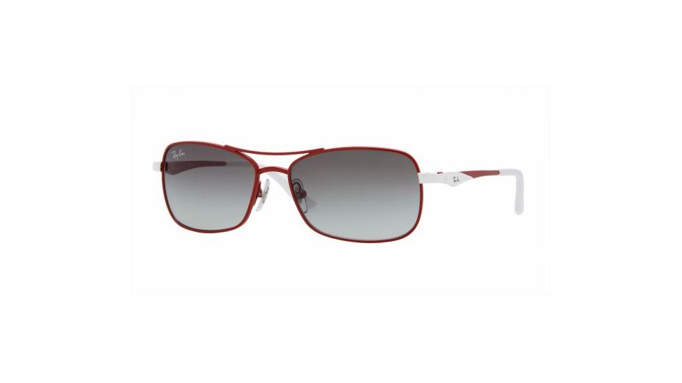 Ray-Ban Junior RJ9524S Bifocal Sunglasses - White Frame / 51 mm Prescription Lenses, 230-11-5114