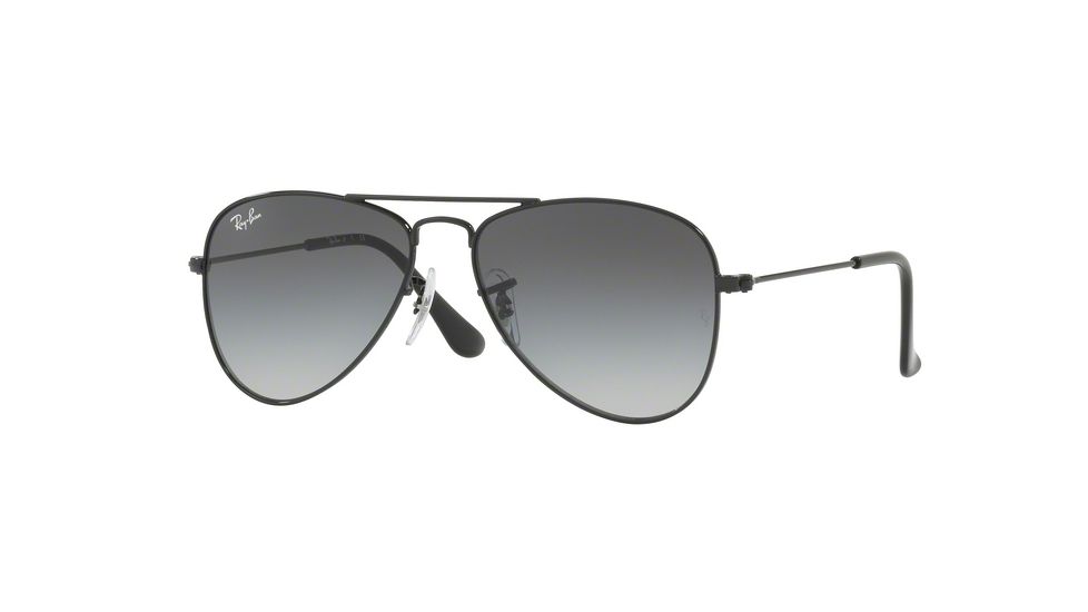 Ray-Ban Junior Bifocal Sunglasses RJ9506S for Kids with Lined Bi-Focal Rx Prescription Lenses RJ9506S-220-11-50 - Lens Diameter 50 mm, Frame Color Shiny Black