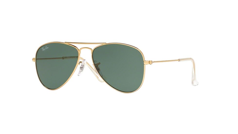 Ray-Ban Junior Bifocal Sunglasses RJ9506S for Kids with Lined Bi-Focal Rx Prescription Lenses RJ9506S-223-71-52 - Lens Diameter 52 mm, Frame Color Gold