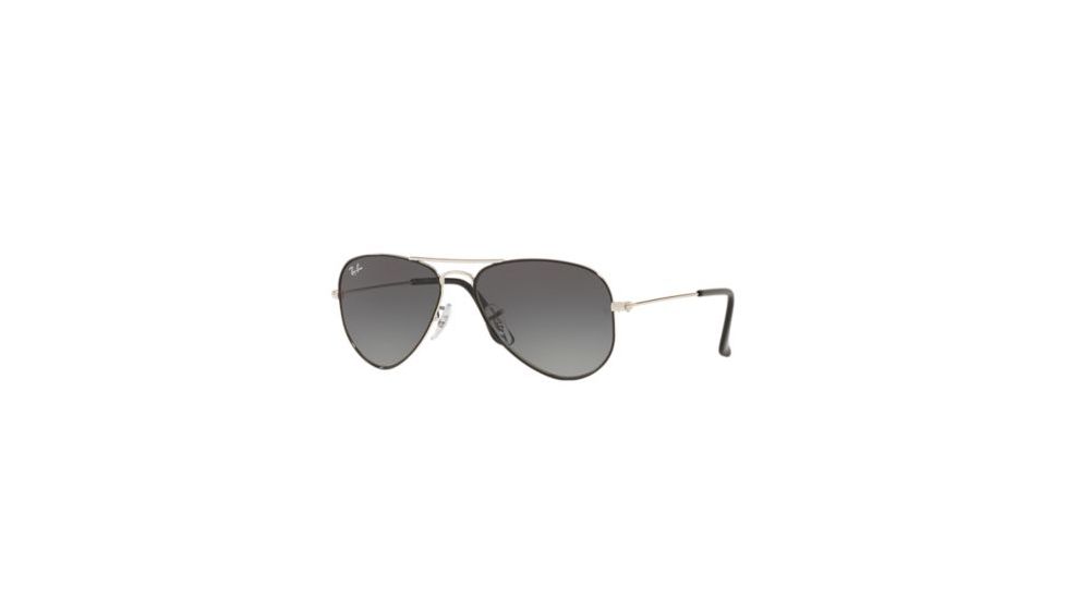 Ray-Ban Junior Bifocal Sunglasses, 50mm, Silver On Top Black, RJ9506S-271-11-50-BI