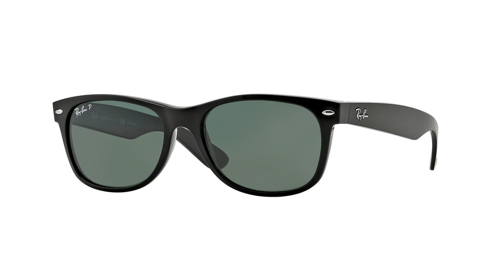 Ray-Ban New Wayfarer Prescription Sunglasses RB2132 RB2132-901-58-5218 - Lens Diameter: 52 mm, Frame Color: Black