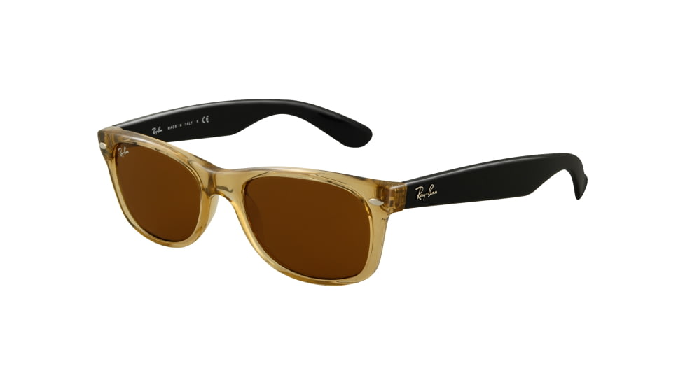 Ray-Ban RB2132 SV Prescription Sunglasses - Honey Frame / 55 mm Prescription Lenses, 945L-5518