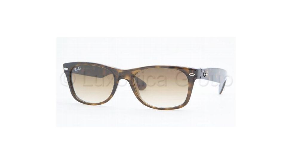 Ray-Ban New Wayfarer Prescription Sunglasses RB2132 RB2132-710-51-5518 - Lens Diameter: 55 mm, Frame Color: Light Havana