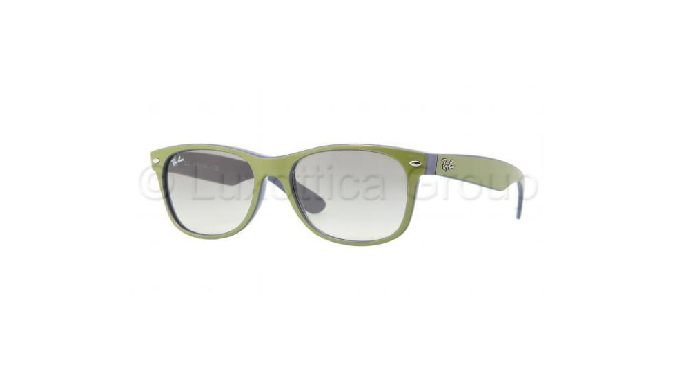 Ray-Ban New Wayfarer Prescription Sunglasses RB2132 RB2132-791-32-5218 - Lens Diameter: 52 mm, Frame Color: Top Green-Blue