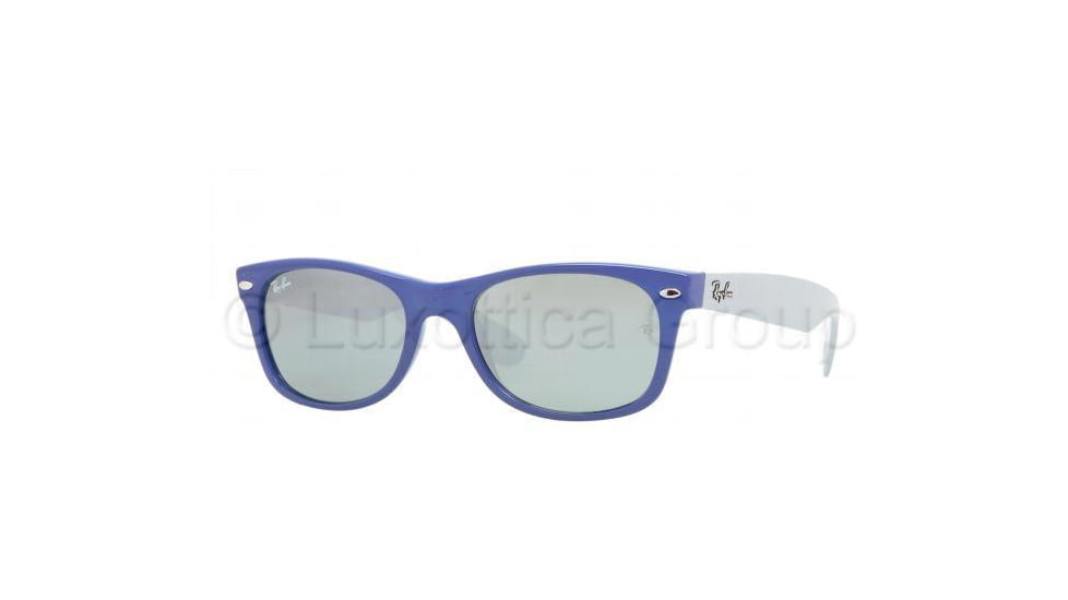 Ray-Ban New Wayfarer Prescription Sunglasses RB2132 RB2132-801-40-5218 - Lens Diameter: 52 mm, Frame Color: Dark Blue