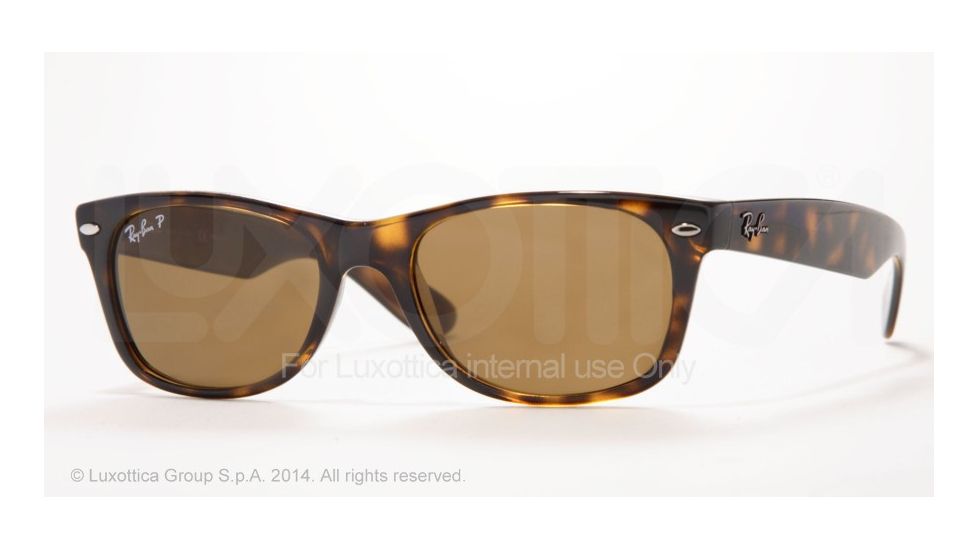 Ray-Ban New Wayfarer Prescription Sunglasses RB2132 RB2132-902-57-55 - Lens Diameter 55 mm, Frame Color Tortoise