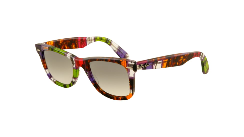 Ray-Ban Original Wayfarer Prescription Sunglasses RB2140  RB2140-110932-5022 - Lens Diameter 50 mm, Frame Color Havana Green Violet