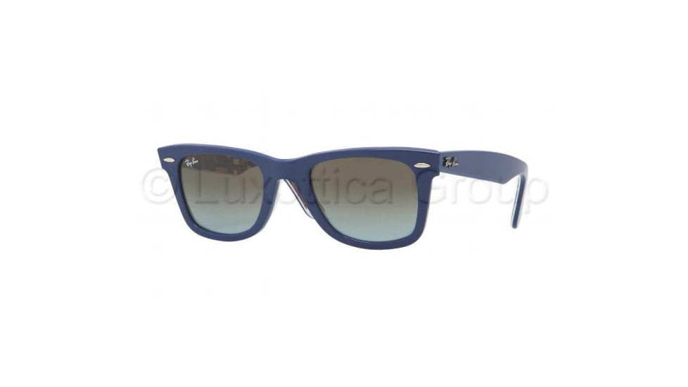 Ray-Ban Original Wayfarer Prescription Sunglasses RB2140  RB2140-112396-5022 - Lens Diameter 50 mm, Frame Color Top Blue Texture Music