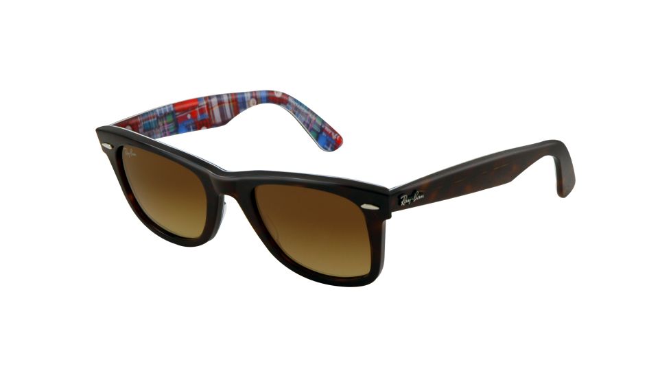 Ray-Ban Original Wayfarer Prescription Sunglasses RB2140  RB2140-113285-5022 - Lens Diameter 50 mm, Frame Color Top Havana on Texture PL