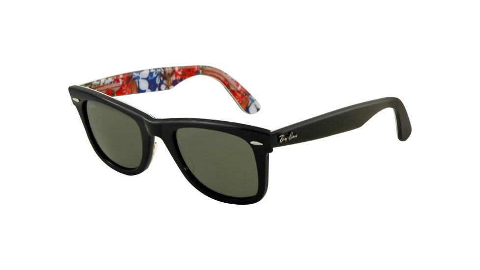 Ray-Ban Original Wayfarer Prescription Sunglasses RB2140  RB2140-1136-5022 - Lens Diameter 50 mm, Frame Color Top Black on Texture S
