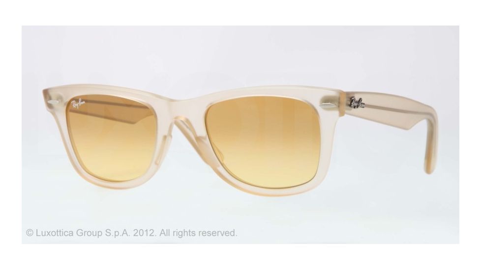 Ray-Ban Original Wayfarer Prescription Sunglasses RB2140  RB2140-6059X4-50 - Lens Diameter 50 mm, Frame Color Demi Gloss Beige