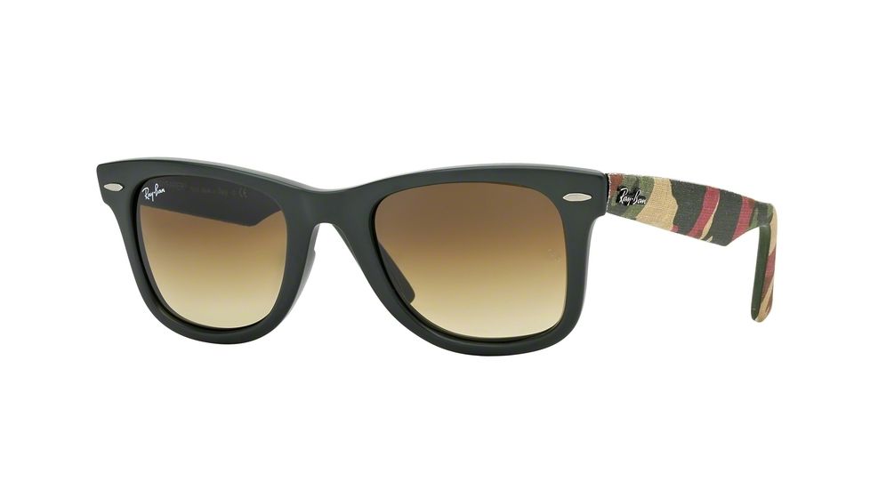 Ray-Ban Original Wayfarer Prescription Sunglasses RB2140 RB2140-606285-50 - Lens Diameter 50 mm, Frame Color Matte Military Green