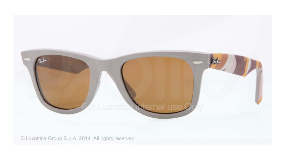 Ray-Ban Original Wayfarer Prescription Sunglasses RB2140  RB2140-6063-50 - Lens Diameter 50 mm, Frame Color Matte Beige