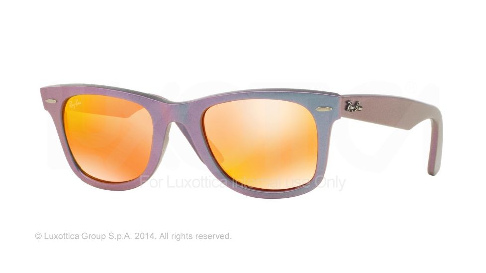 Ray-Ban Original Wayfarer Prescription Sunglasses RB2140 RB2140-611169-50 - Lens Diameter 50 mm, Frame Color Metallic Oil
