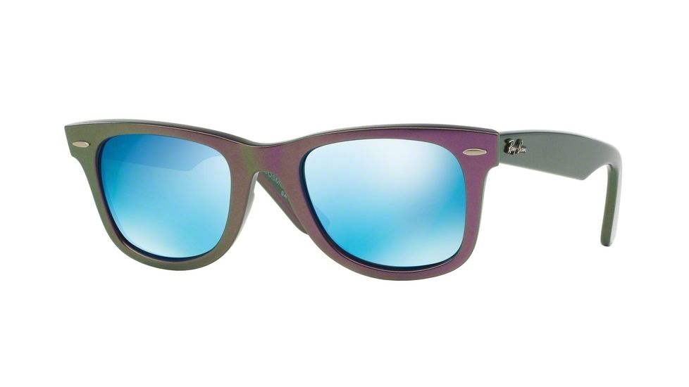 Ray-Ban Original Wayfarer Prescription Sunglasses RB2140 RB2140-611217-50 - Lens Diameter 50 mm, Frame Color Metallic Violet