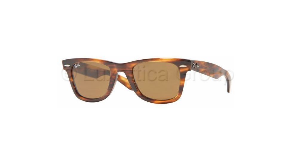 Ray-Ban Original Wayfarer Prescription Sunglasses RB2140  RB2140-954-5022 - Lens Diameter: 50 mm, Frame Color: Light Tortoise