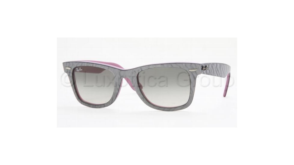 Ray-Ban Original Wayfarer Prescription Sunglasses RB2140  RB2140-995-32-5022 - Lens Diameter: 50 mm, Frame Color: Top Dark Gray On Pink