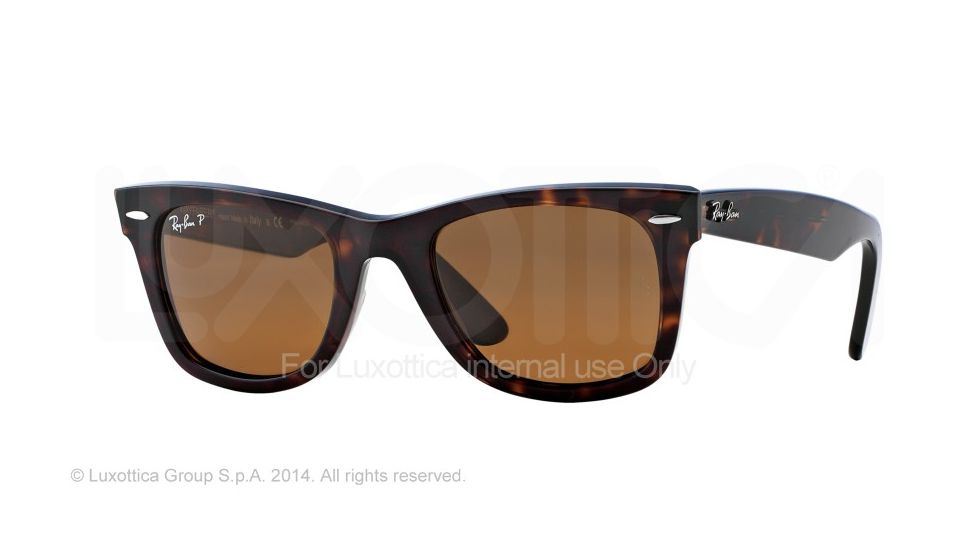 Ray-Ban Original Wayfarer Prescription Sunglasses RB2140 RB2140-902-57-47 - Lens Diameter 47 mm, Frame Color Tortoise