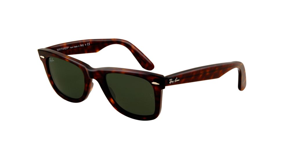 Ray-Ban RB2140 Original Wayfarer SV Prescription Sunglasses - Tortoise Frame, 50mm Lenses, 902-5022