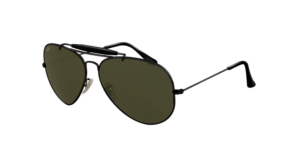 Ray-Ban RB3029 Bifocal Sunglasses - Arista Frame w/ Crystal Green 62 mm Diameter Lenses, L2114-6214
