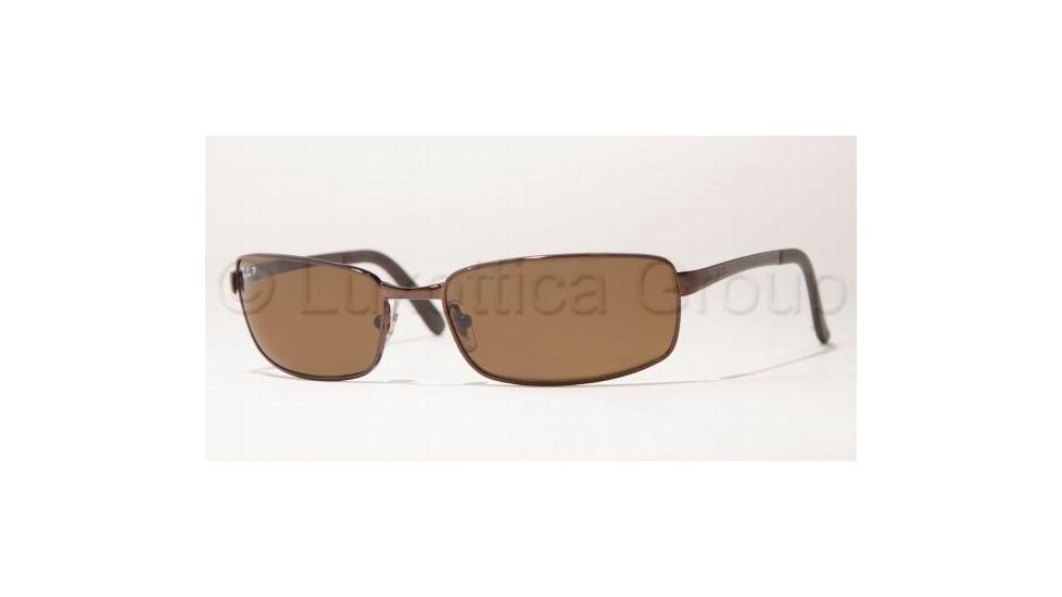 Ray-Ban RB3194 Sunglasses with No-Line Progressive Rx Prescription Lenses RB3194-014-83-5917 - Lens Diameter: 59 mm, Frame Color: Brown