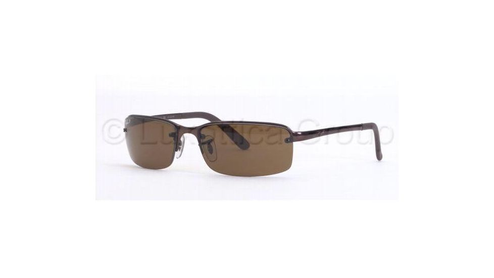 Ray-Ban Bifocal Sunglasses RB3217 with Lined Bi-Focal Rx Prescription Lenses RB3217-014-83-5815 - Lens Diameter: 58 mm, Frame Color: Brown