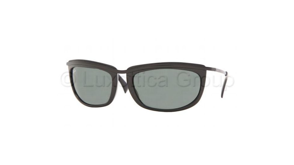 Ray-Ban RB 4109 Sunglasses Styles - Black Frame / Crystal Green Lenses, 601-6219