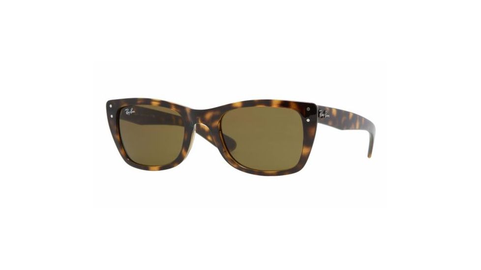 Ray-Ban RB4148 SV Prescription Sunglasses - Light Havana Frame / 52 mm Prescription Lenses, 710-5222