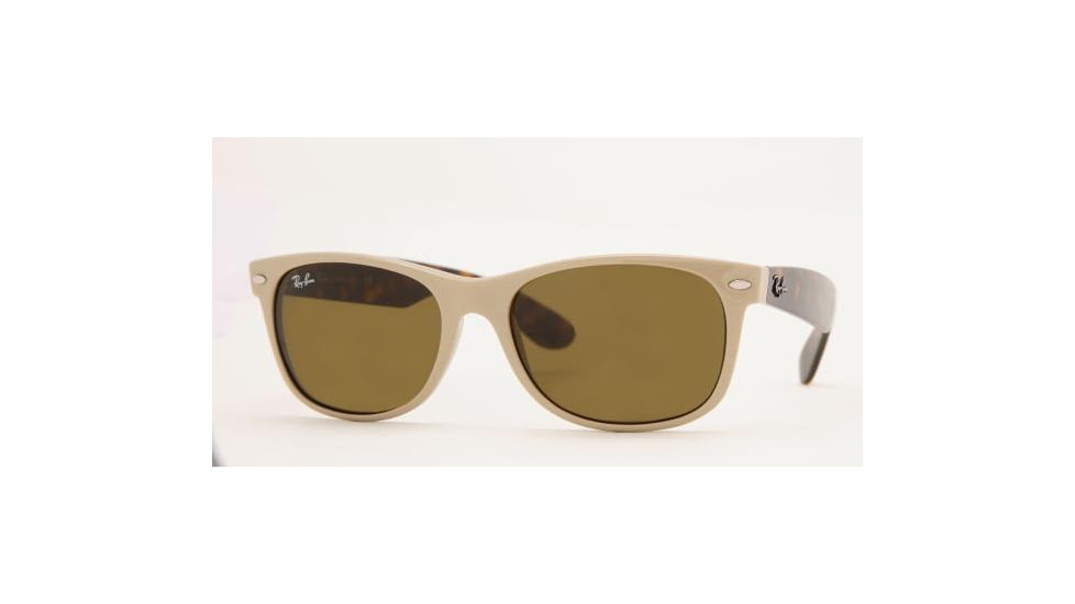 Ray-Ban RB2132 SV Prescription Sunglasses w/ Shiny Sand Frame / 52 mm Prescription Lenses, 721-5218