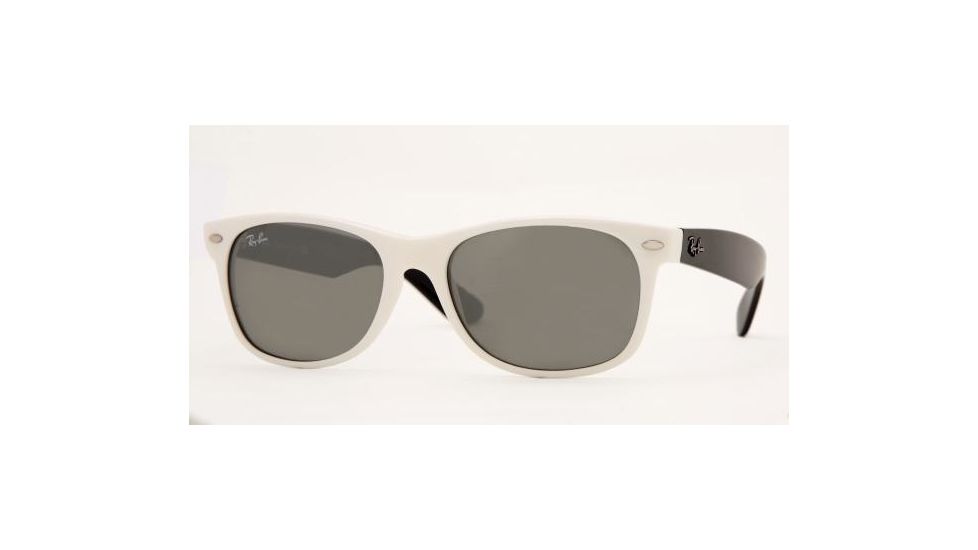 Ray-Ban RB2132 SV Prescription Sunglasses w/ White Frame / 52 mm Prescription Lenses, 722-40-5218