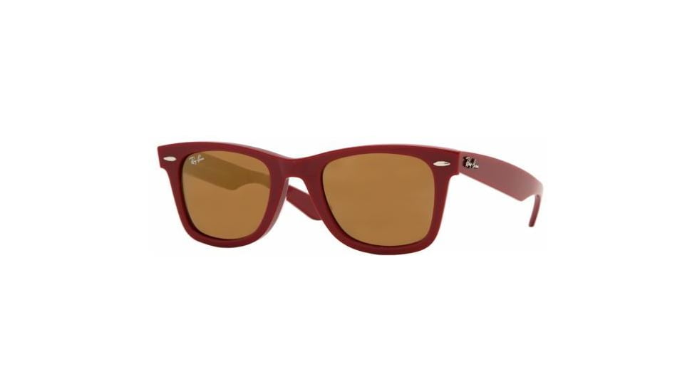 Ray-Ban RB2140 SV Prescription Sunglasses Dark Red Frame / 50 mm Prescription Lenses, 969-39-5022
