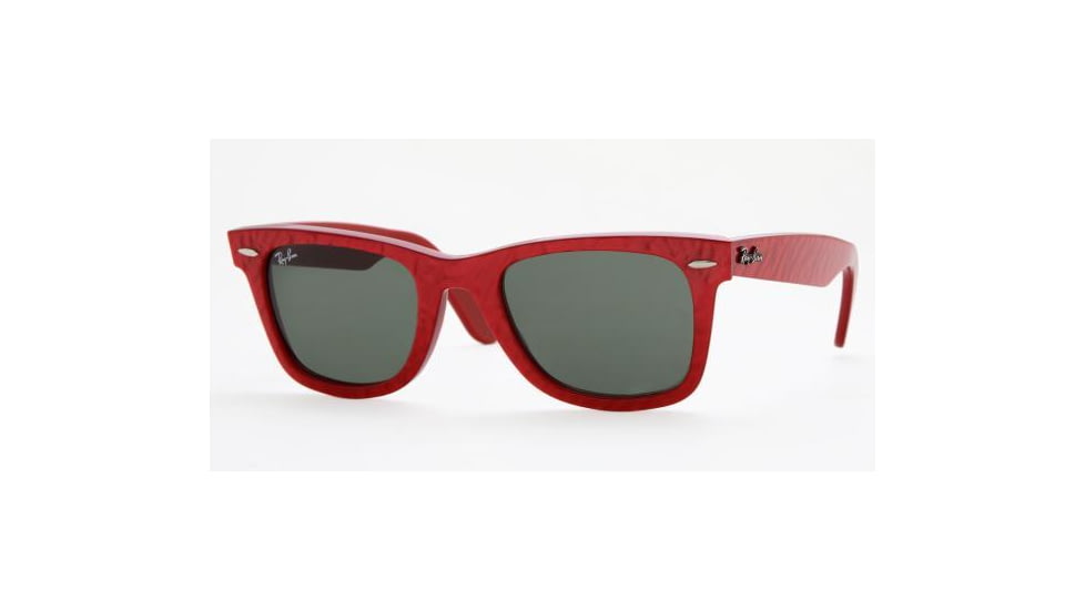 Ray-Ban RB2140 SV Prescription Sunglasses Top Red On Red Frame / 50 mm Prescription Lenses, 992-5022
