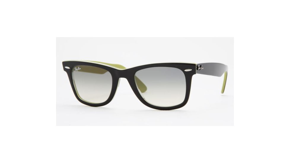 Ray-Ban RB2140 SV Prescription Sunglasses Top Black On Tr. Str. Green Frame / 50 mm Prescription Lenses, 999-32-5022