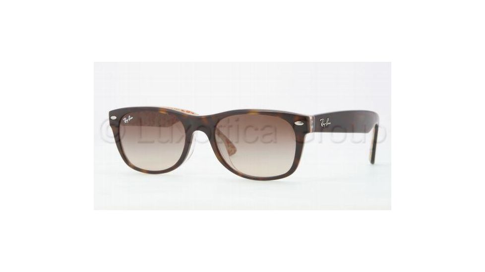 Ray-Ban RB2168F Bifocal Prescription Sunglasses RB2168F-108213-5218 - Lens Diameter 52 mm, Frame Color Top Dark Havana on Texture