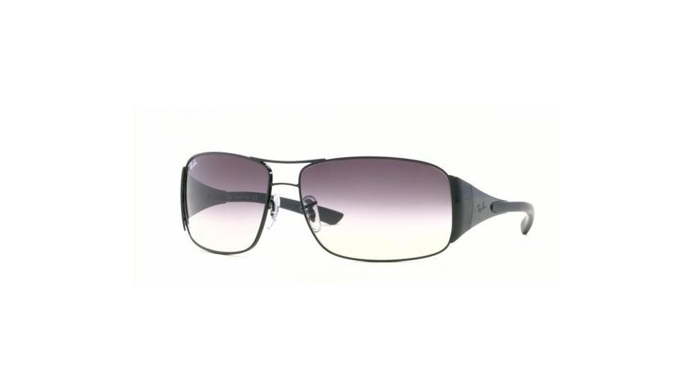 Ray-Ban RB3320 Progressive Sunglasses - Black Frame / 64 mm Prescription Lenses, 002-8G-6414