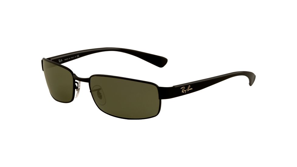 Ray-Ban RB3364 SV Prescription Sunglasses - Black Frame / 59 mm Prescription Lenses, 002-5917