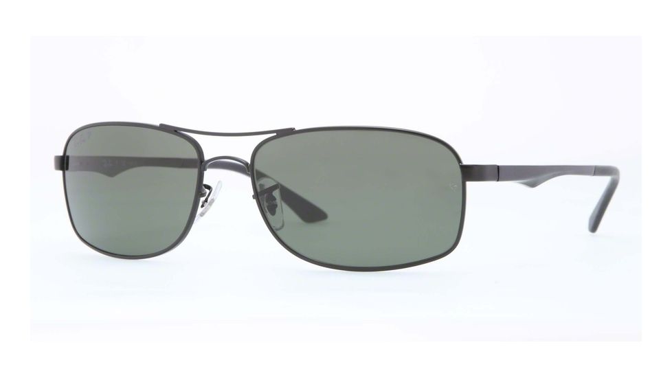 Ray-Ban RB3484 Prescription Sunglasses RB3484-W3365-63 - Lens Diameter 63 mm, Frame Color Matte Black
