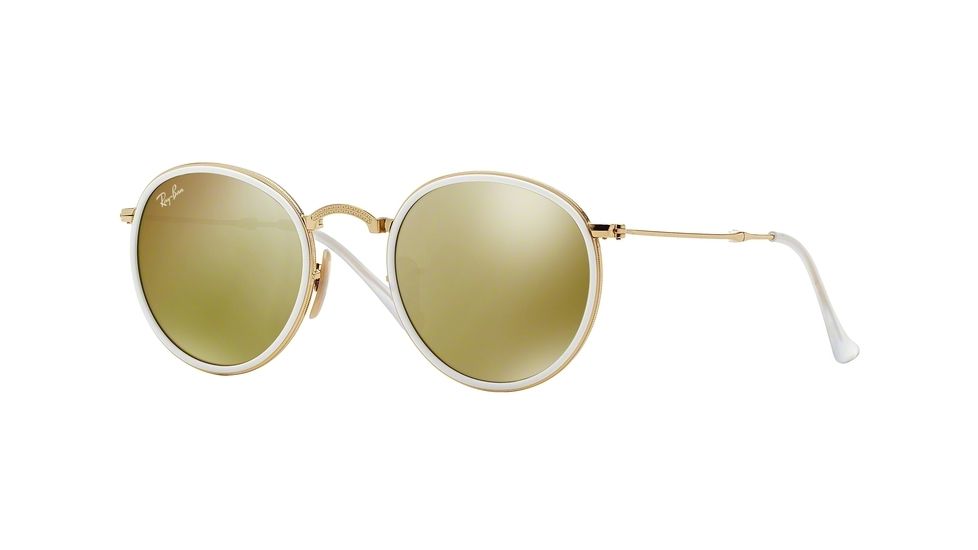 Ray-Ban RB3517 Single Vision Prescription Sunglasses RB3517-001-93-48 - Lens Diameter 48 mm, Frame Color Gold