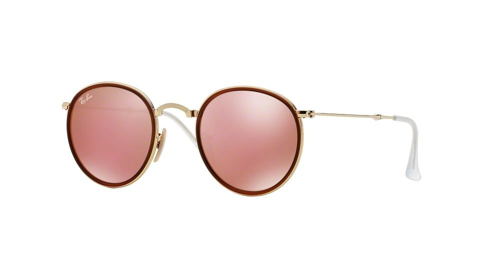 Ray-Ban RB3517 Single Vision Prescription Sunglasses RB3517-001-Z2-51 - Lens Diameter 51 mm, Frame Color Gold