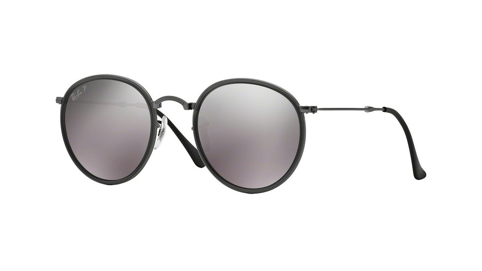Ray-Ban RB3517 Single Vision Prescription Sunglasses RB3517-029-N8-51 - Lens Diameter 51 mm, Frame Color Matte Gunmetal